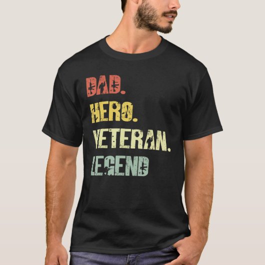 Veteran Dad Tシャツ (正面)