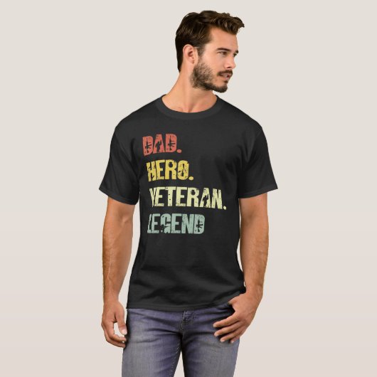 Veteran Dad Tシャツ (正面フル)