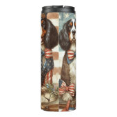 veteran day american spaniels dog タンブラー (裏面)