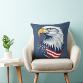 Veteran Eagle Gift – American Flag Design クッション (椅子)