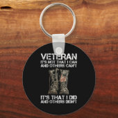 Veteran It's Not That I Can And Other Can't It's T キーホルダー (正面)