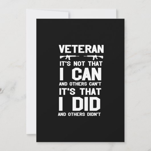 veteran it's not that i can and others can't it's シーズンカード (正面)