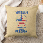 Veteran- Operation Iraqi Freedom クッション (ブランケット)