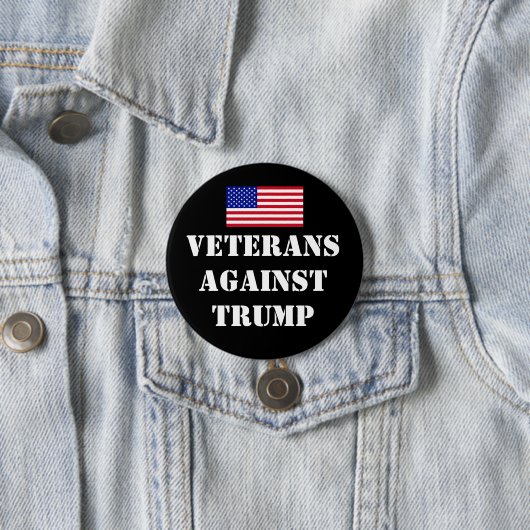 Veterans Against Trump Button 缶バッジ (インサイチュ)