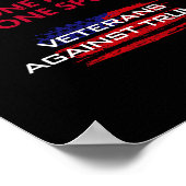 Veterans Anti-trump Draft Dodger Bone Spurs For Ve ポスター (角)
