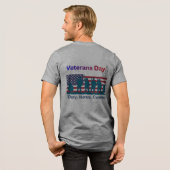 Veterans Day トライブレンドTシャツ (フル背面)