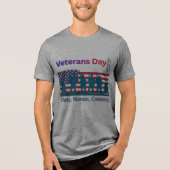Veterans Day トライブレンドTシャツ (正面)