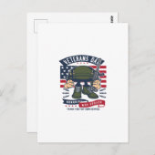 Veterans Day ポストカード (正面/裏面)