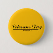 Veterans Day Buttons 缶バッジ (正面)