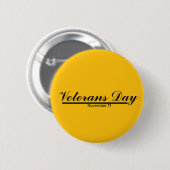 Veterans Day Buttons 缶バッジ (正面&裏面)
