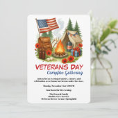 Veterans Day | Campfire Gathering 招待状 (スタンド正面)