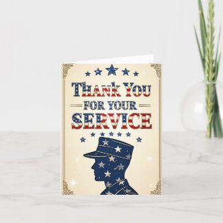 Veterans Day Card サンキューカード