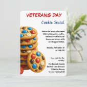 Veterans Day | Cookie Social Celebration 招待状 (スタンド正面)