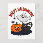 Veterans Day, Halloween, and Christmas 2025  シーズンポストカード (正面)