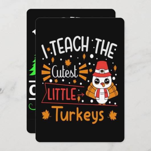 Veterans Day, Halloween, and Christmas 2025 Holid シーズンカード (正面/裏面)