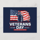Veterans Day - Honoring all who served Postcard ポストカード (正面)