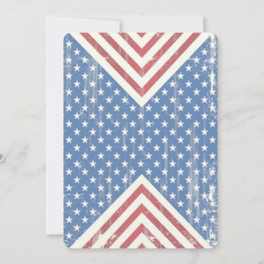 Veterans Day Invitation | Honoring Heroes BBQ 招待状 (裏面)