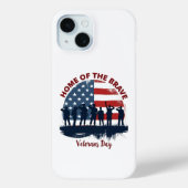 Veterans Day Patriotic Tee Case-Mate iPhoneケース (裏面)