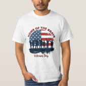 Veterans Day Patriotic Tee Tシャツ (正面)