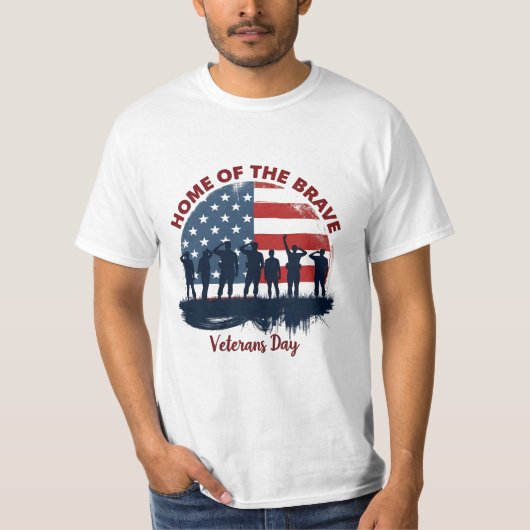 Veterans Day Patriotic Tee Tシャツ (正面)