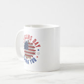VETERANS DAY THANK YOU コーヒーマグカップ (正面左)