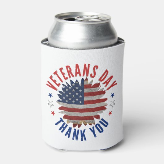 VETERANS DAY THANK YOU  缶クーラー (缶正面)
