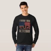 Veterans Day   Thank You Veterans  Proud Tシャツ (正面フル)