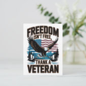 Veterans Day, Veterans Day 2025, Veterans Day 2026 ポストカード (スタンド正面)