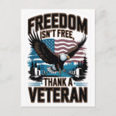 Veterans Day, Veterans Day 2025, Veterans Day 2026 ポストカード (正面)