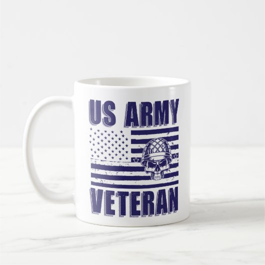 Veterans Mug | Patriotic Coffee Cup for Military  コーヒーマグカップ (左)