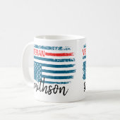 Veterans Mug | Patriotic Coffee Cup for Military  コーヒーマグカップ (正面左)
