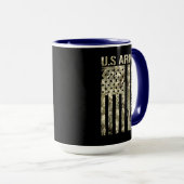 Veterans Mug | Patriotic Coffee Cup for Military  マグカップ (正面右)