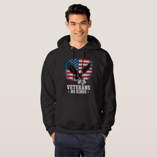 Veterans No Kings American Eagle  パーカ (正面フル)