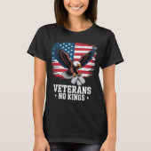 Veterans No Kings American Eagle  Tシャツ (正面)