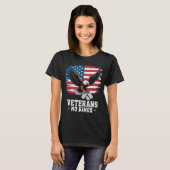 Veterans No Kings American Eagle  Tシャツ (正面フル)