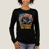 Veterans No Kings Graphic Bear トライブレンドＴシャツ (正面)