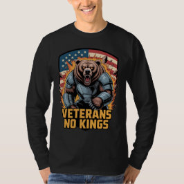 Veterans No Kings Graphic Bear Tシャツ