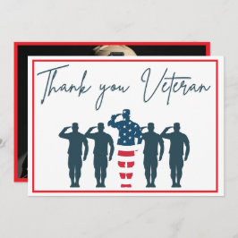 Veterans Thank You | Patriotic Appreciation サンキューカード