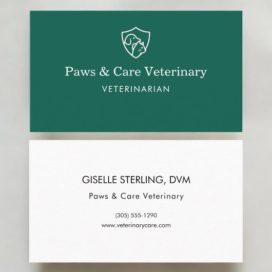 Veterinarian 名刺