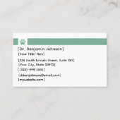 Veterinarian Appointment Card | Photo Template 名刺 (正面)