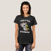 Veterinarian Appreciaton Koalafied Vet School Koal Tシャツ (正面フル)