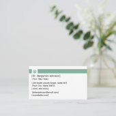 Veterinarian Business Card | Photo Logo 名刺 (スタンド正面)