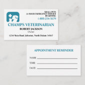 Veterinarian Clinic 名刺 (正面/裏面)