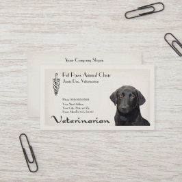 Veterinarian Clinic Animal Hospital Business Card 名刺