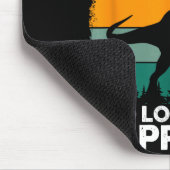 Veterinarian Dinosaur Funny Vet Life Animal Rescue マウスパッド (コーナー)