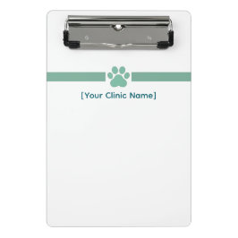 Veterinarian Mini Clipboard | Custom Staff Logo ミニクリップボード