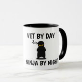 VETERINARIAN NINJA COFFEE MUG マグカップ (正面右)