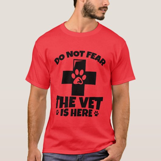 Veterinarian Quote vintage Tシャツ (正面)