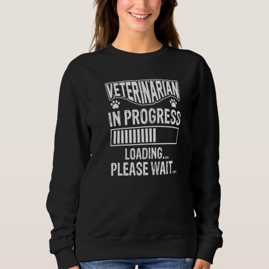 Veterinarian Shirt Funny Veterinarian Tee Shirt Cu スウェットシャツ (正面)