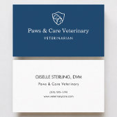 Veterinarian Vet Pet Office 名刺